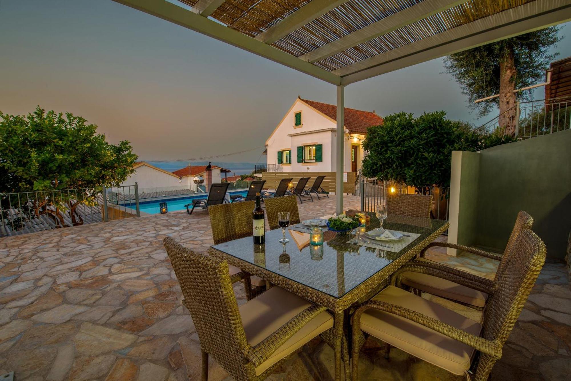 Villa Thea Antonis Гайос Екстериор снимка